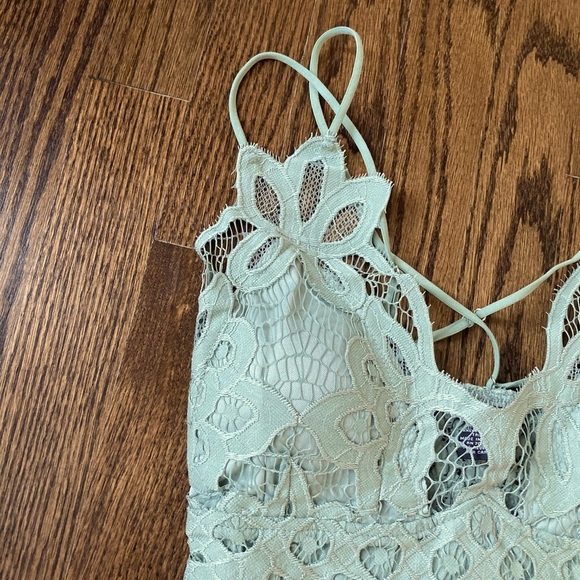 🔹New🔹Scallop Lace Babydoll Boho Top - Picture 5 of 7